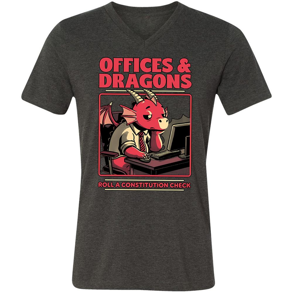 Dragon Office - Dark Grey Heather - 8