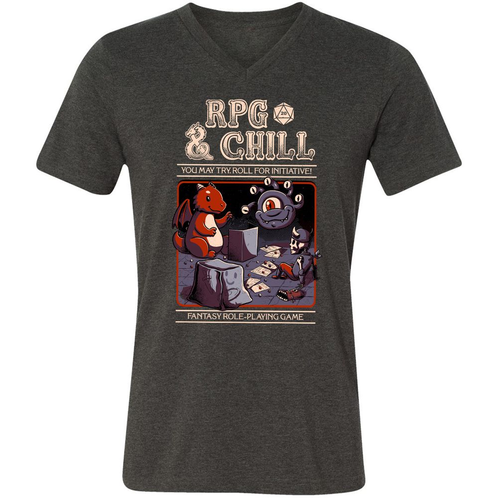 RPG & CHILL - Dark Grey Heather - 8