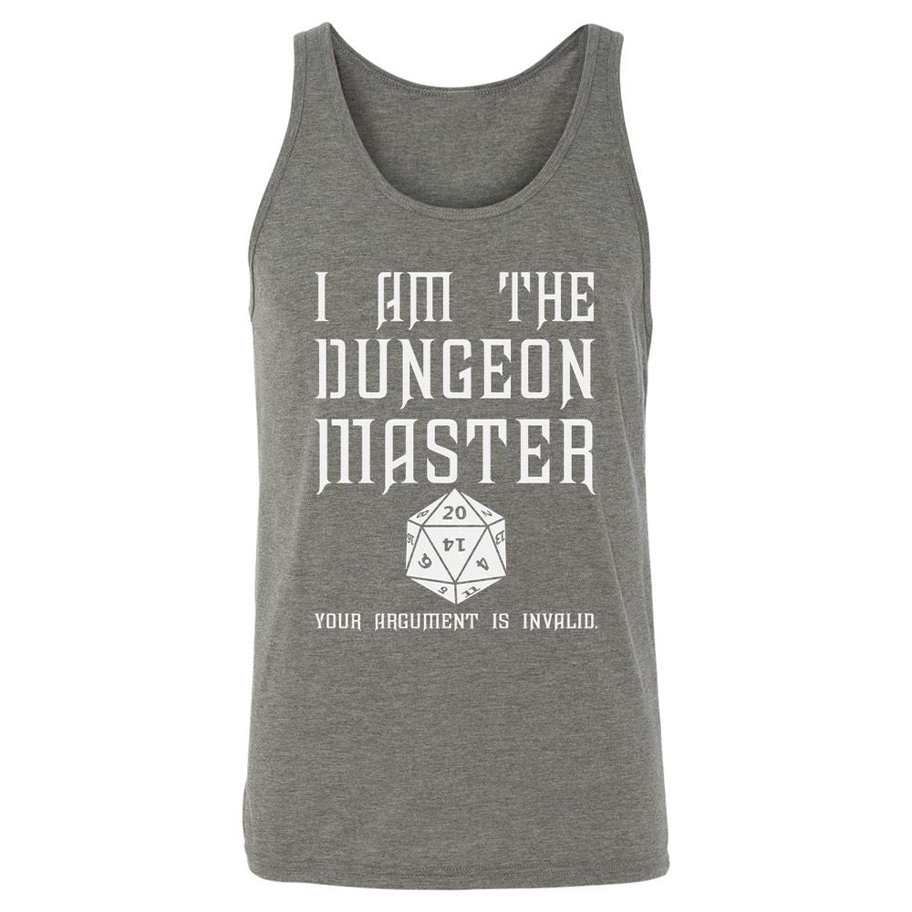 I Am The Dungeon Master - Grey Triblend - 8