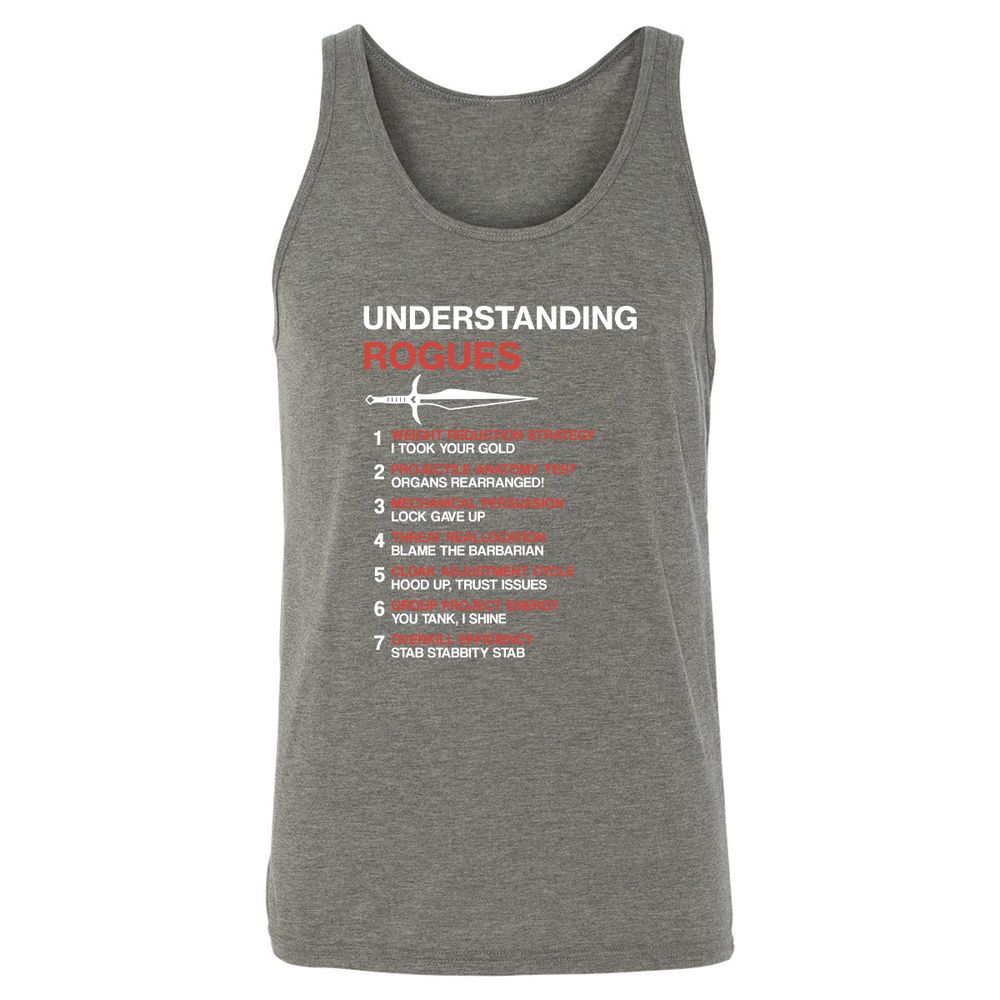 Understanding Rogues - Grey Triblend - 8