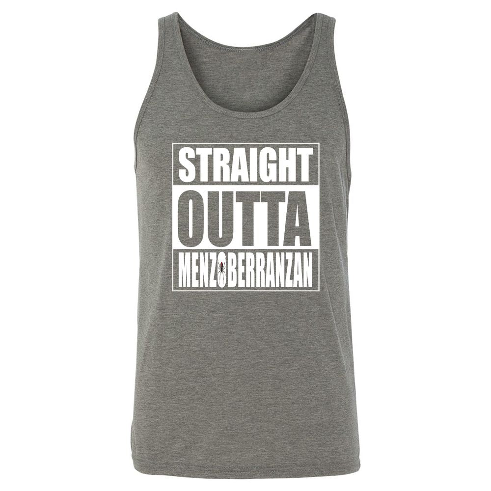 Straight Outta Menzoberranzan Unisex Jersey Tank - Grey Triblend - 8