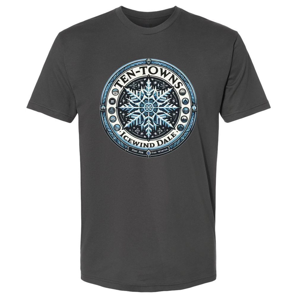 Ten-Towns Icewind Dale Premium Unisex T-Shirt - Heavy Metal - 8