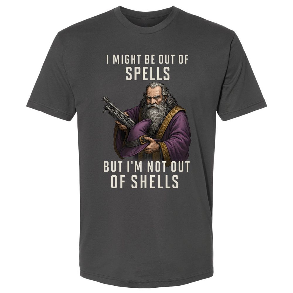 Not Out Of Shells Premium Unisex T-Shirt - Heavy Metal - 8