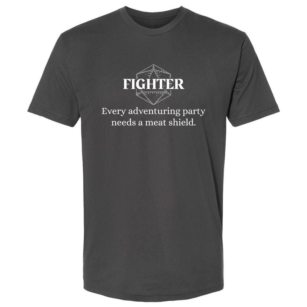 Fighter – Every Party Needs A Meat Shield Premium Unisex T-Shirt - Heavy Metal - 8