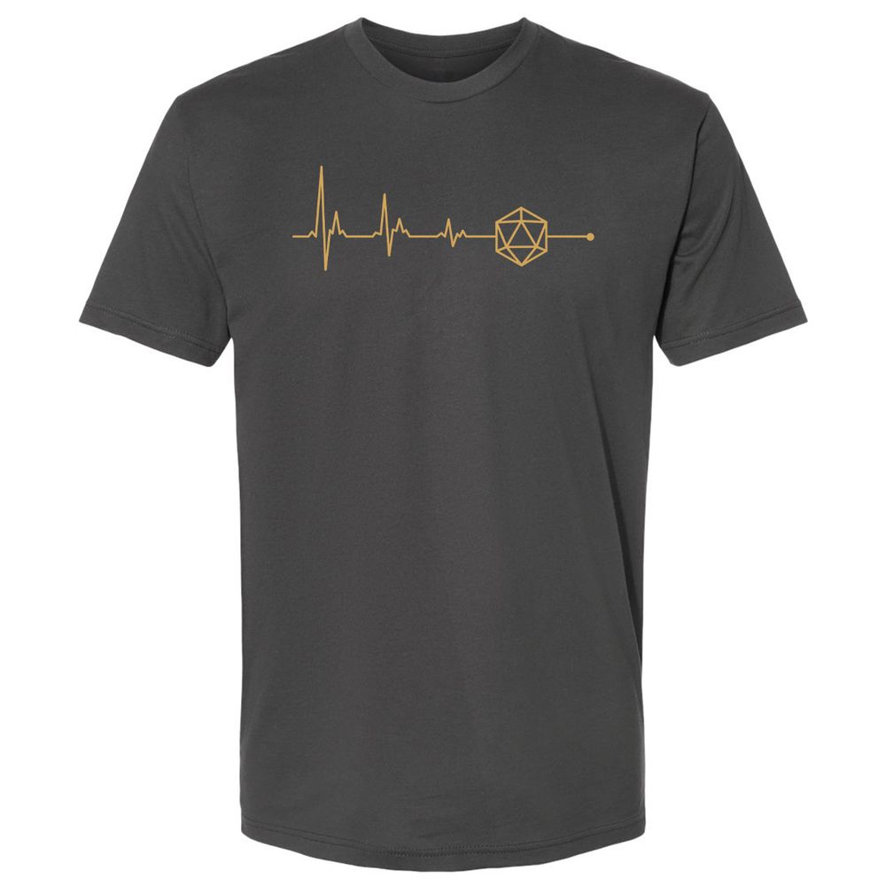 D20 Dice Is My Life Premium Unisex T-Shirt - Heavy Metal - 8