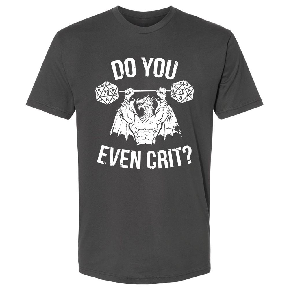 Do You Even Crit Premium Unisex T-Shirt - Heavy Metal - 8