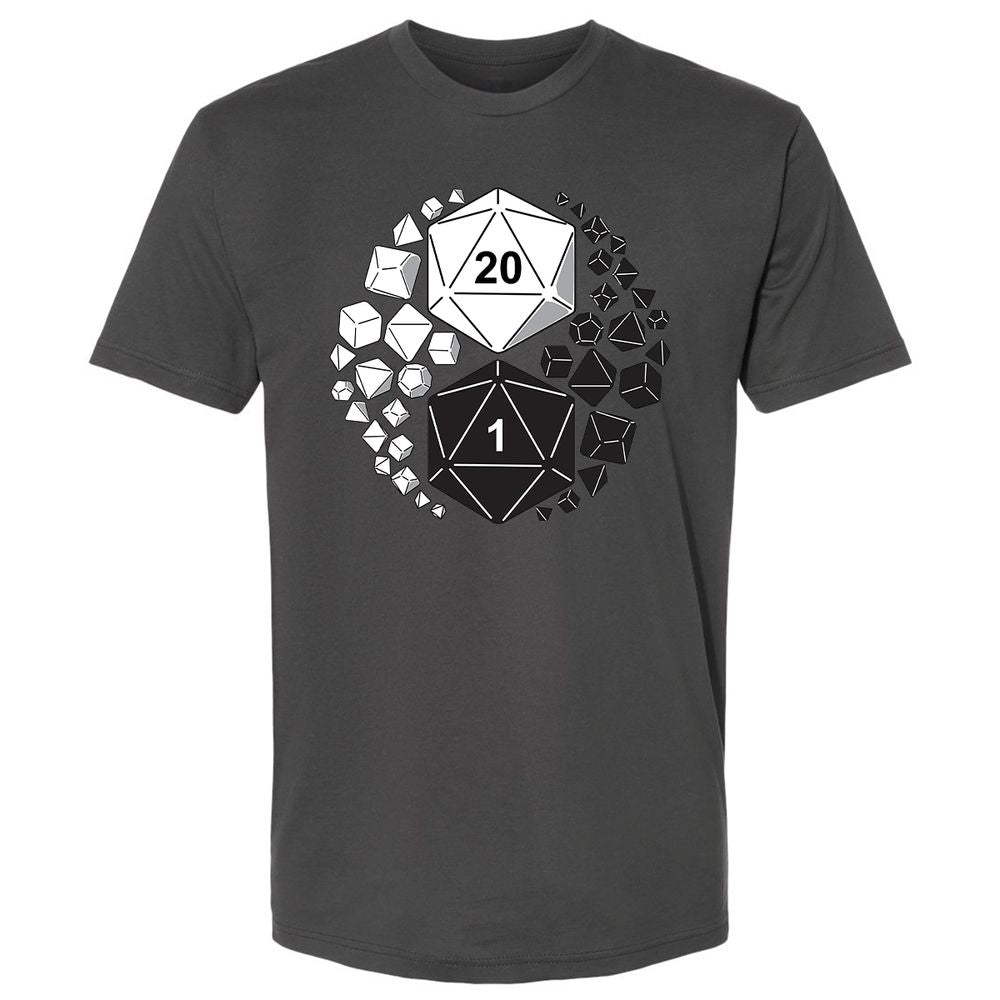Gaming Yin Yang Premium Unisex T-Shirt - Heavy Metal - 8