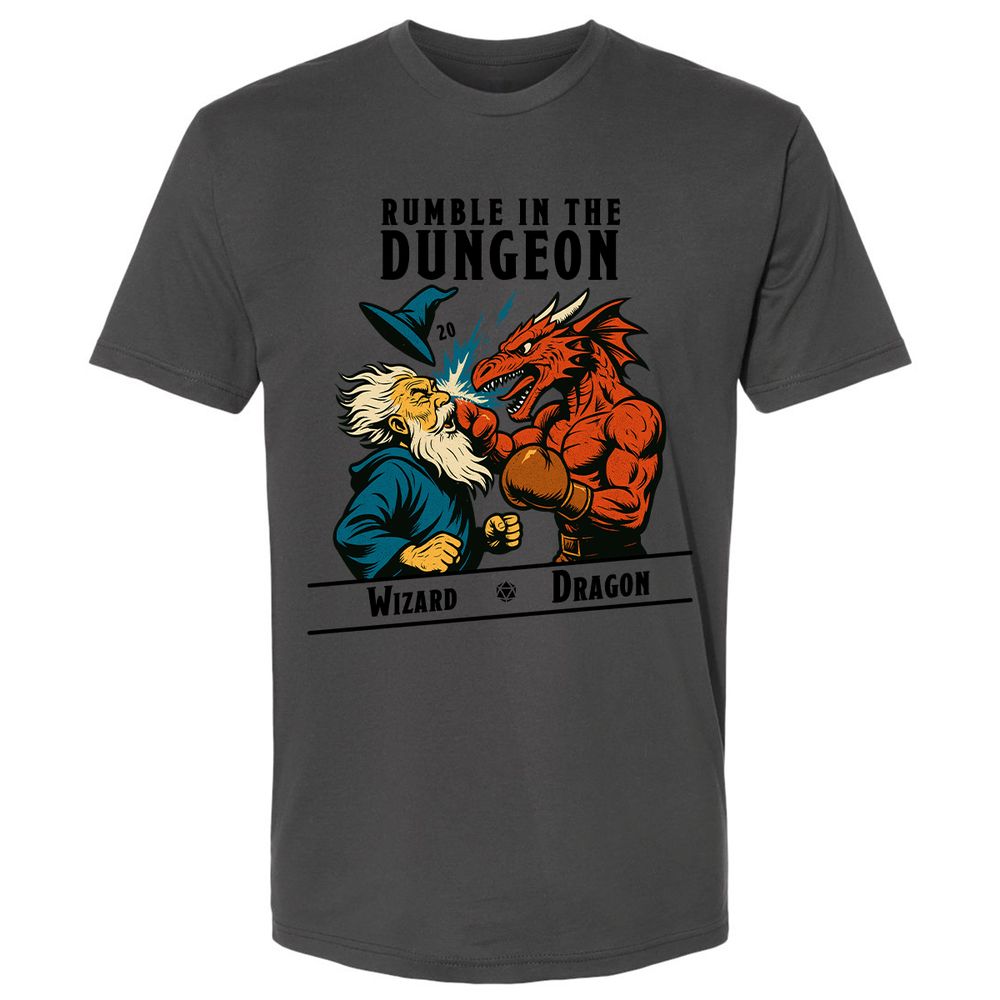 Rumble in the Dungeon Premium Unisex T-Shirt - Heavy Metal - 8
