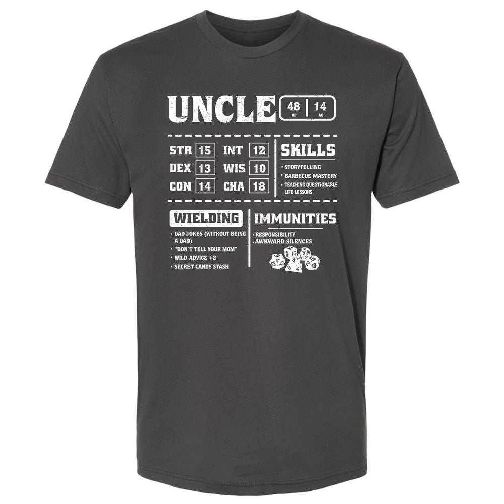 Uncle Stats Premium Unisex T-Shirt - Heavy Metal - 8