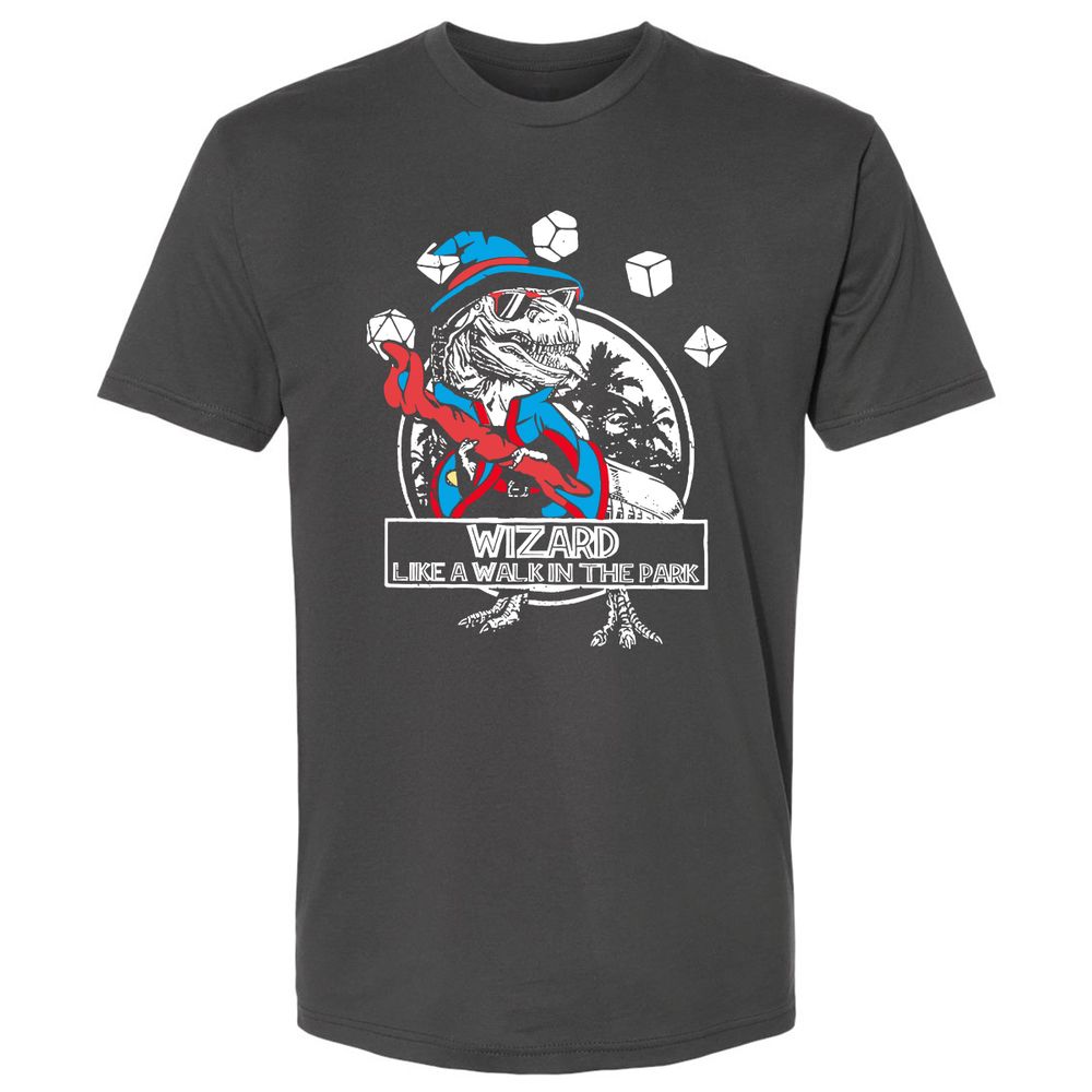 Wizard Like The Walk In The Park Premium Unisex T-Shirt - Heavy Metal - 8