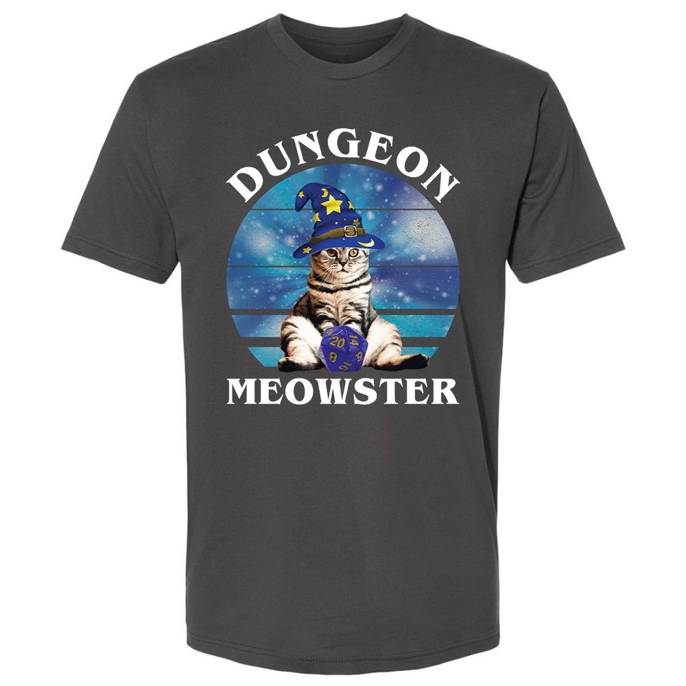 Dungeon Meowster Vintage Premium Unisex T-Shirt - Heavy Metal - 8