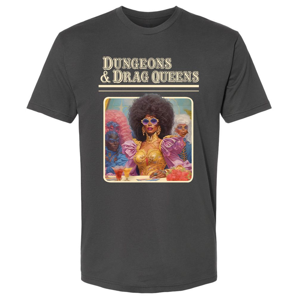 Dungeons & Drag Queens Premium Unisex T-Shirt - Heavy Metal - 8