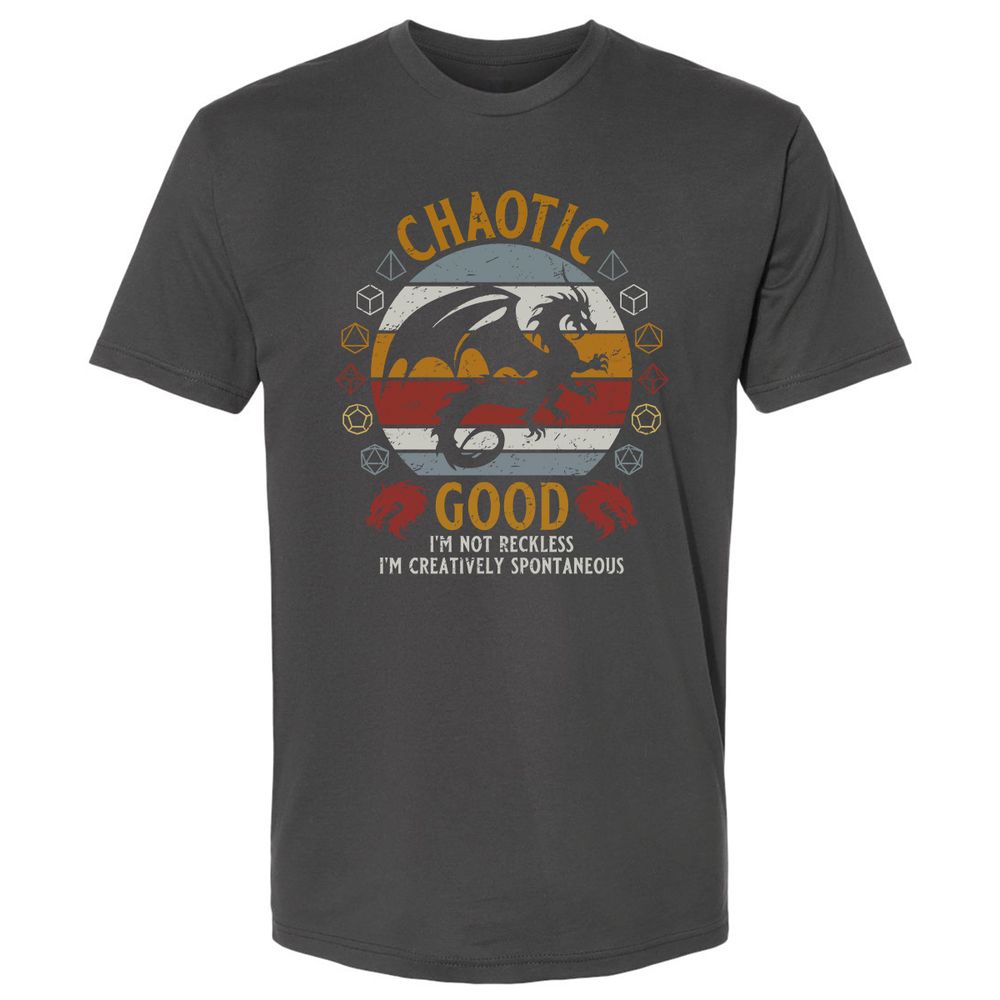 Chaotic Good Premium Unisex T-Shirt - Heavy Metal - 8