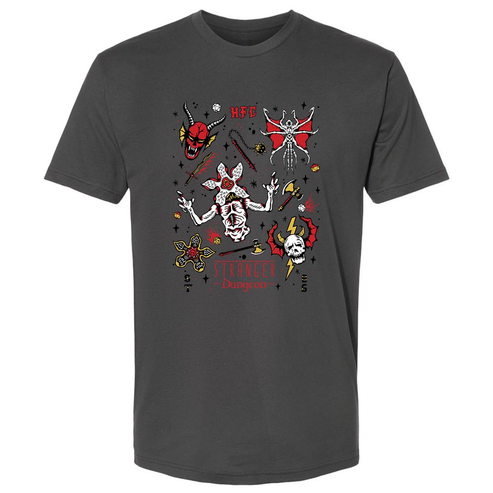 STRANGER DUNGEON Premium Unisex T-Shirt - Heavy Metal - 8