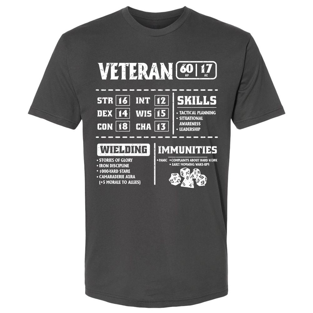 Veteran New Ver. Premium Unisex T-Shirt - Heavy Metal - 8