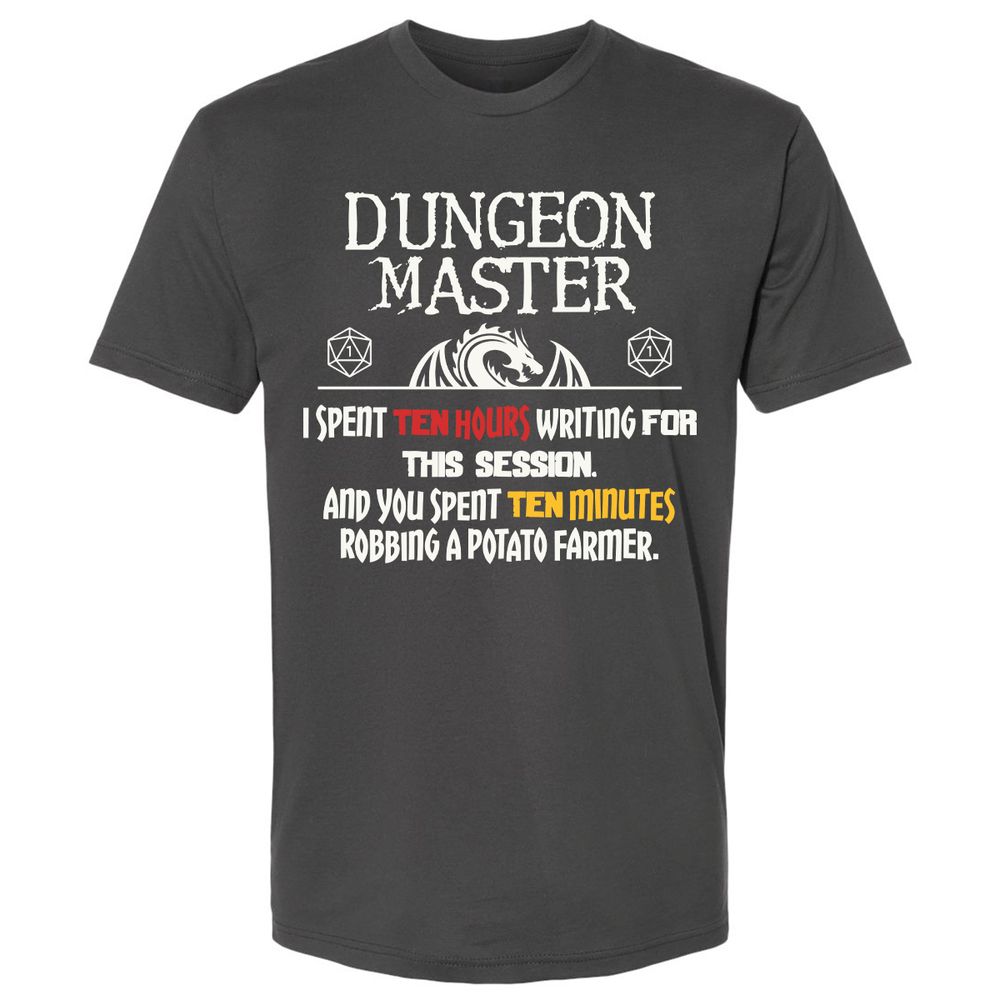 Dungeon Master Chaos Meme Premium Unisex T-Shirt - Heavy Metal - 8