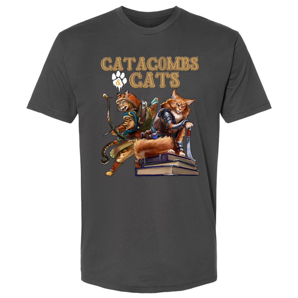 Catacombs & Cats Premium Unisex T-Shirt - Heavy Metal - 8