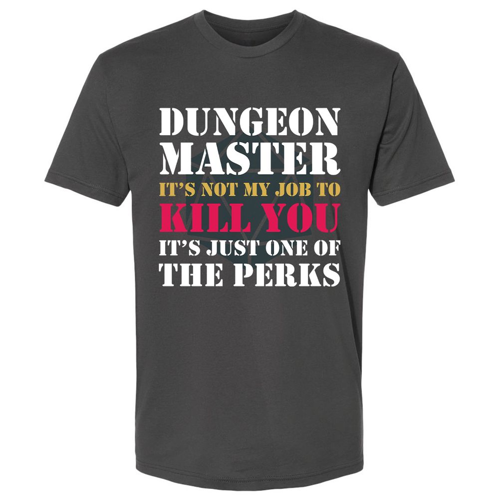 DUNGEON MASTER NOT MY JOB Premium Unisex T-Shirt - Heavy Metal - 8