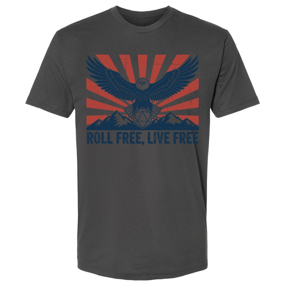 Roll Free, Live Free Premium Unisex T-Shirt - Heavy Metal - 8