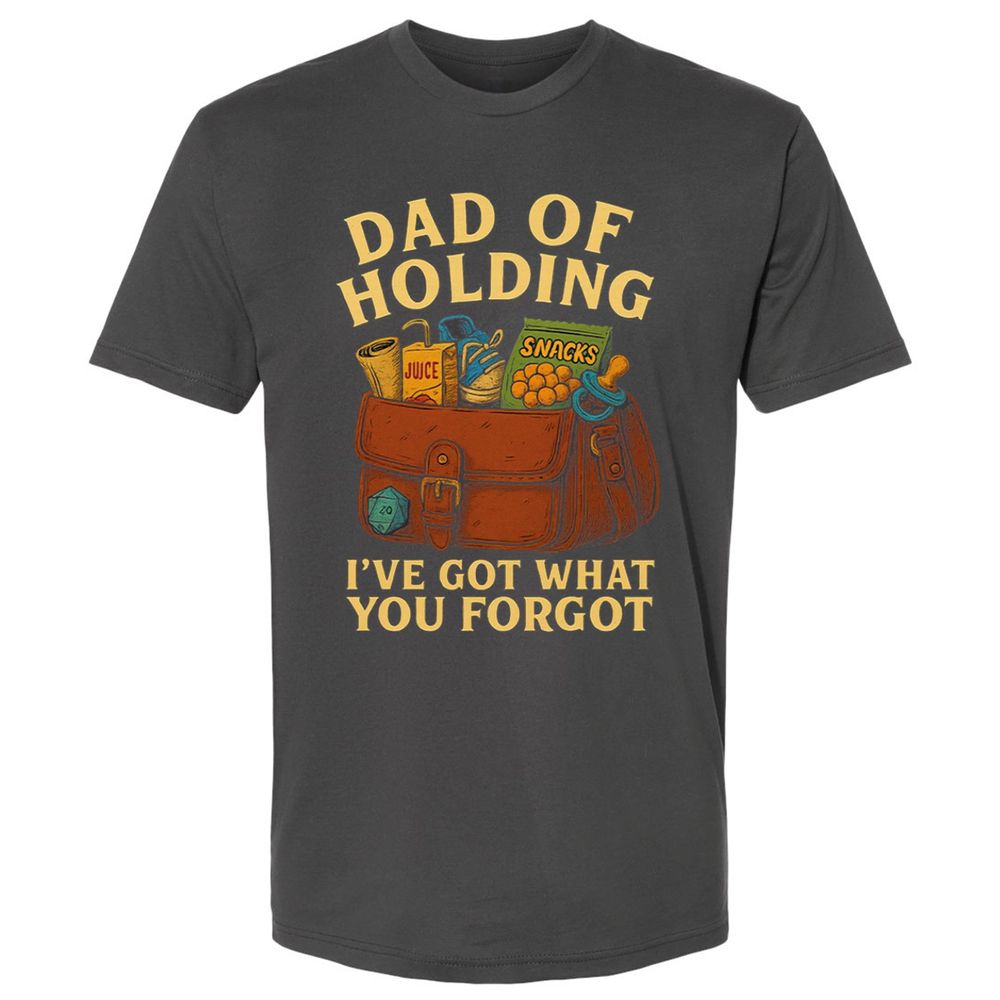 Dad Of Holding Premium Unisex T-Shirt - Heavy Metal - 8