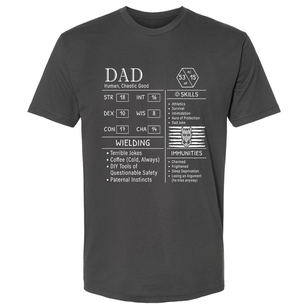 Dad Stats New - Heavy Metal - 8