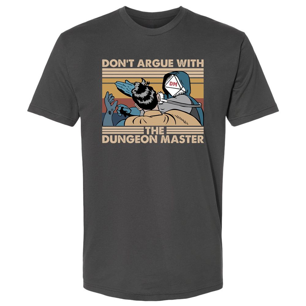 Don't Argue With The DM Premium Unisex T-Shirt - Heavy Metal - 8