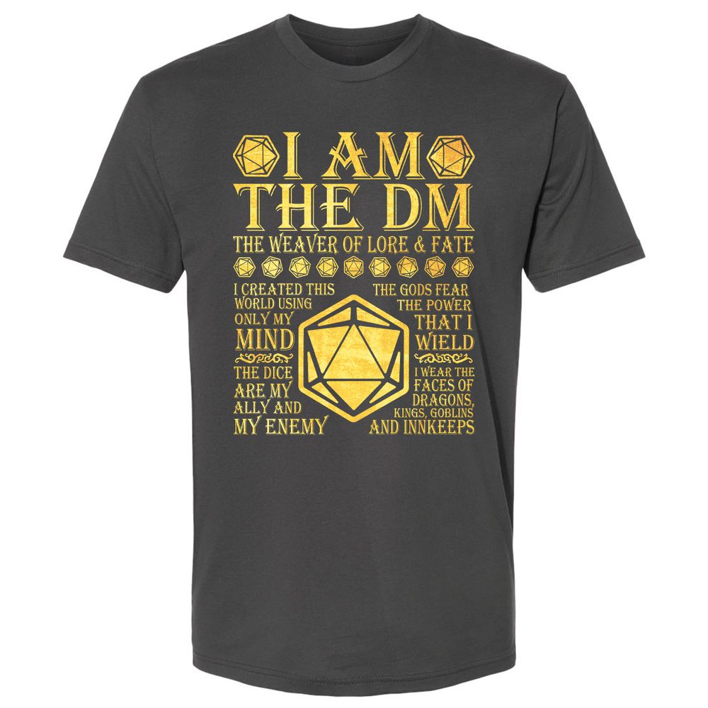 I Am The DM Premium Unisex T-Shirt - Heavy Metal - 8