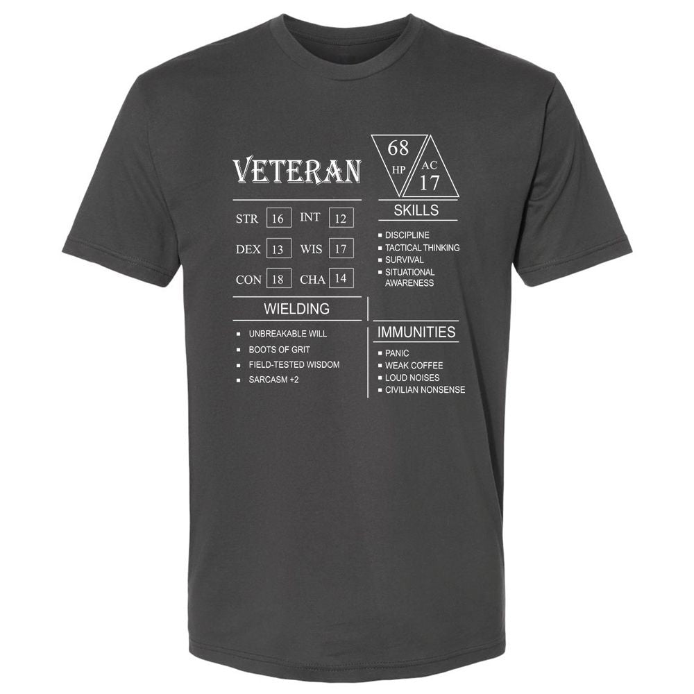 Veteran New Premium Unisex T-Shirt - Heavy Metal - 8