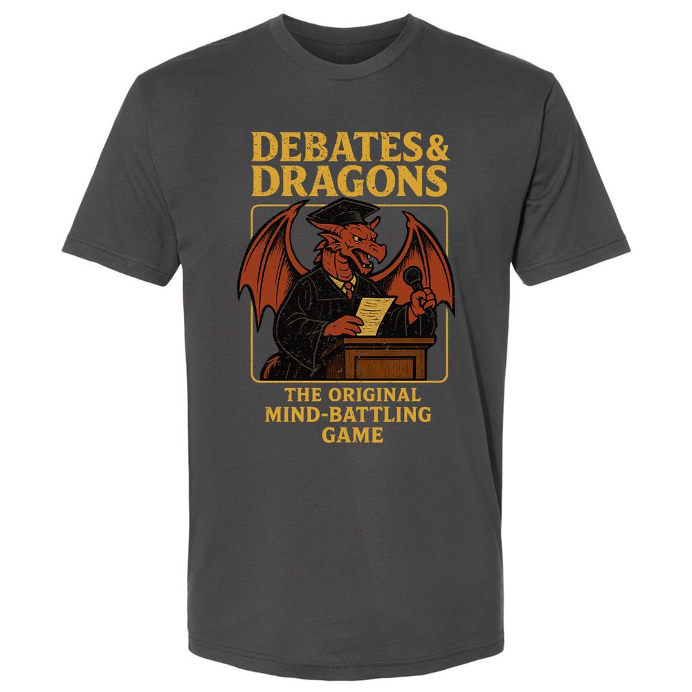 Debates & Dragons Premium Unisex T-Shirt - Heavy Metal - 8