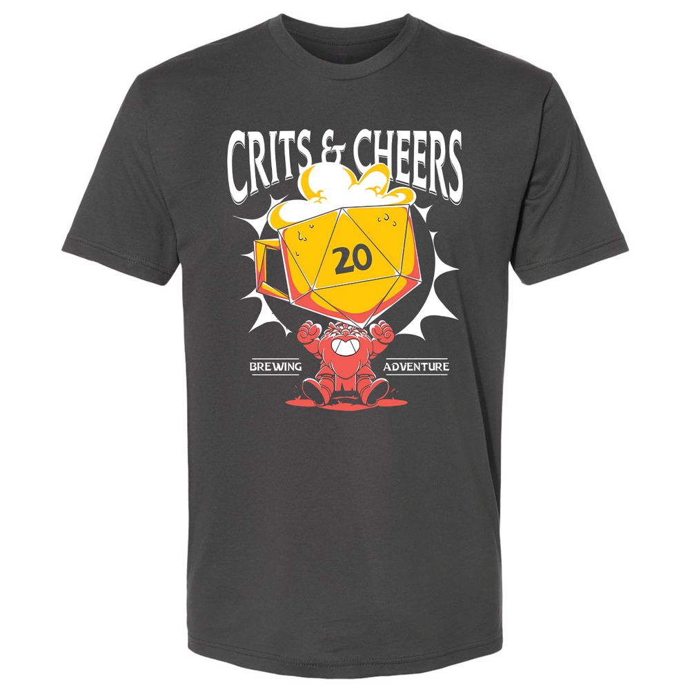 Crits & Cheers Premium Unisex T-Shirt - Heavy Metal - 8