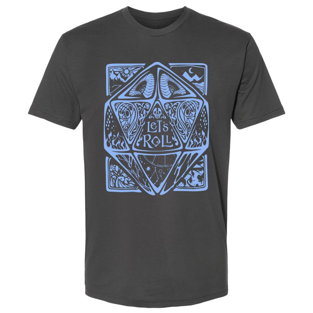 Let's Roll Premium Unisex T-Shirt - Heavy Metal - 8
