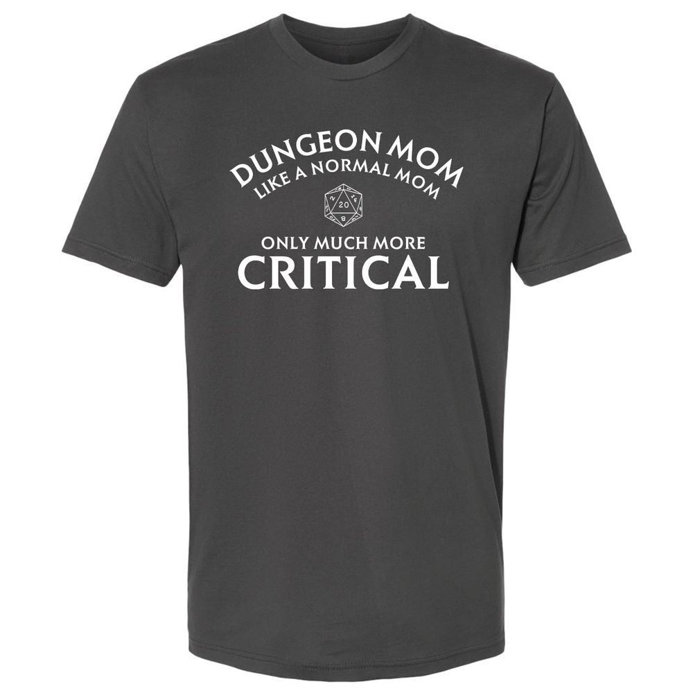 Dungeon Mom Normal Mom Premium Unisex T-Shirt - Heavy Metal - 8
