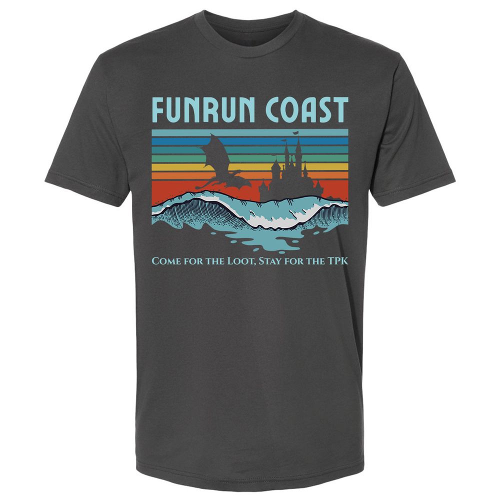 FUNRUN COAST Premium Unisex T-Shirt - Heavy Metal - 8