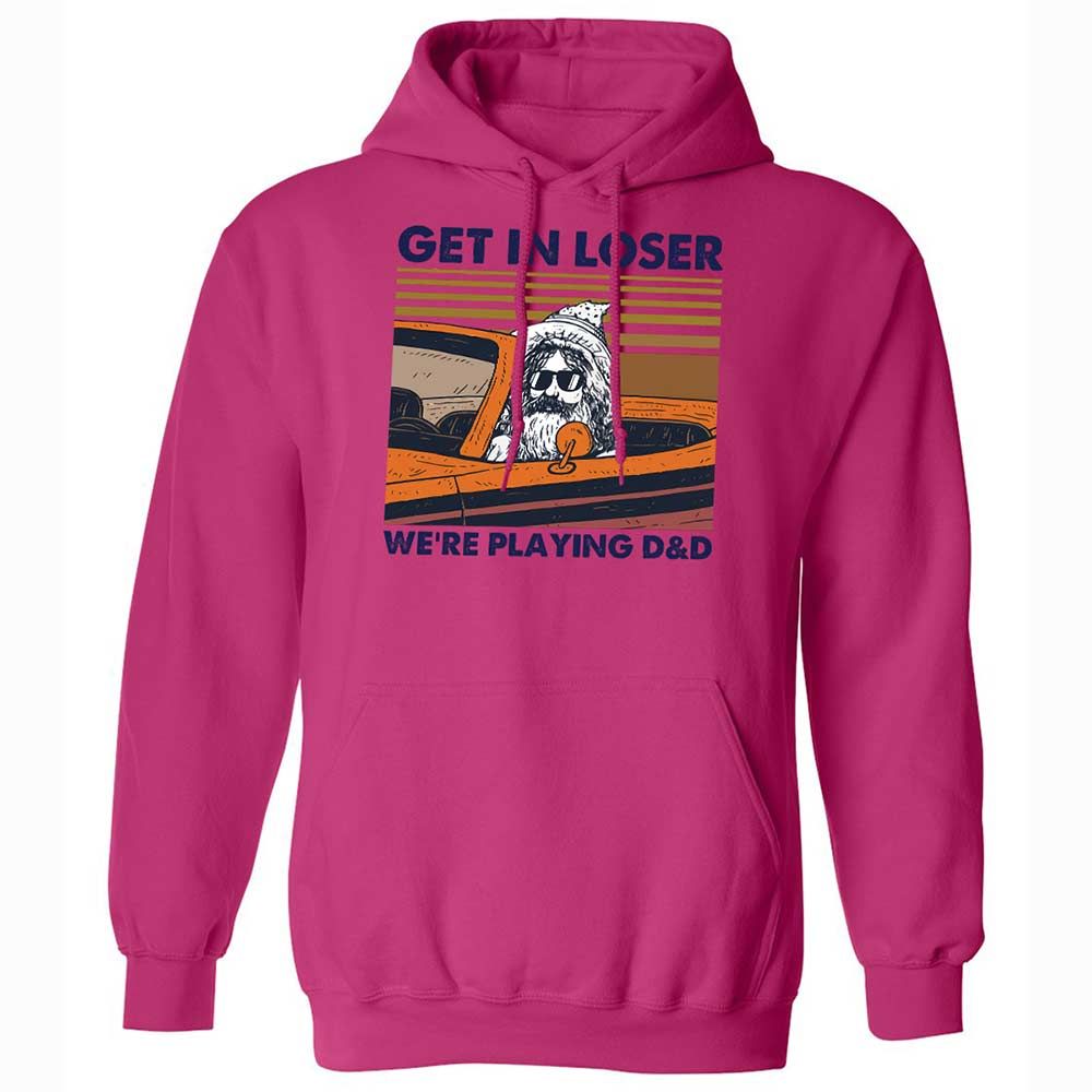 Get in Loser Classic Unisex Hoodie - Heliconia - 8