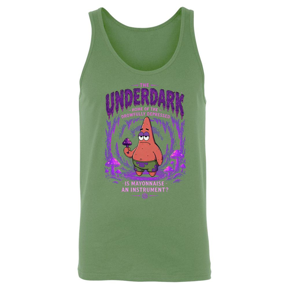 The Underdark Unisex Jersey Tank - Leaf - 8