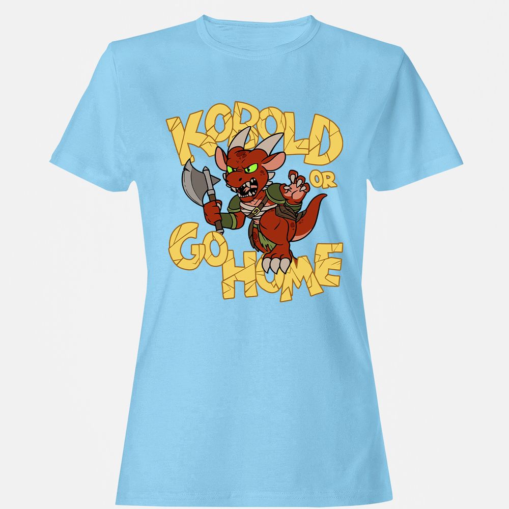 Kobold Or Go Home Women's T-Shirt - Light Blue - 8