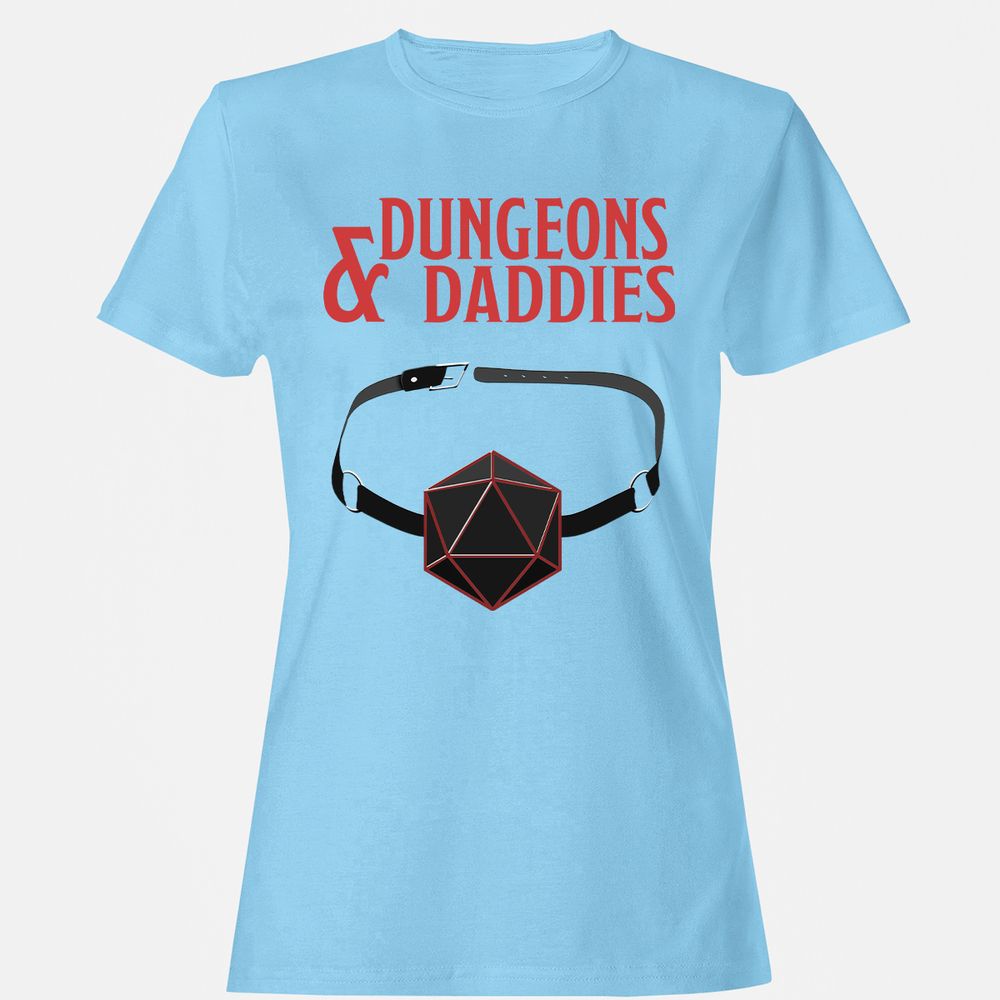 Dungeons And Daddies Women's T-Shirt - Light Blue - 8