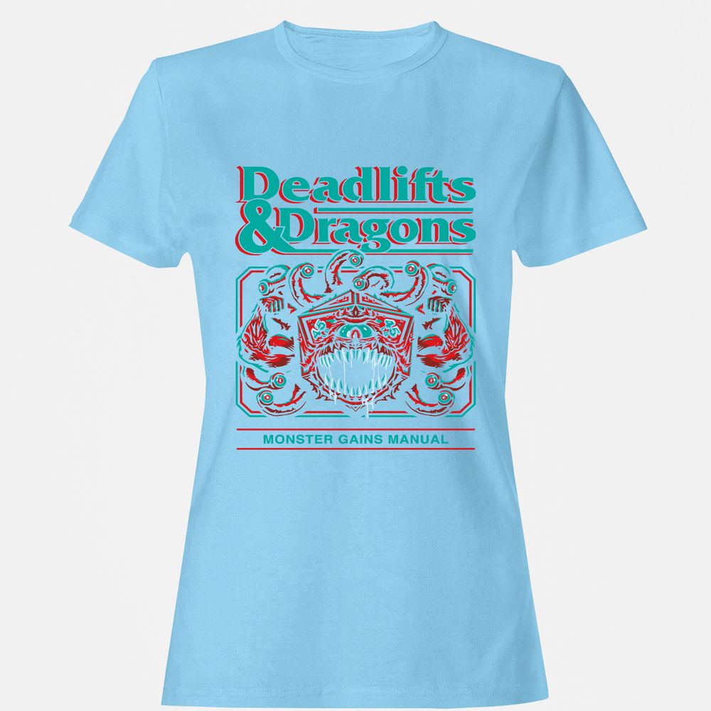 Deadlifts & Dragons Beholder - Light Blue - 8