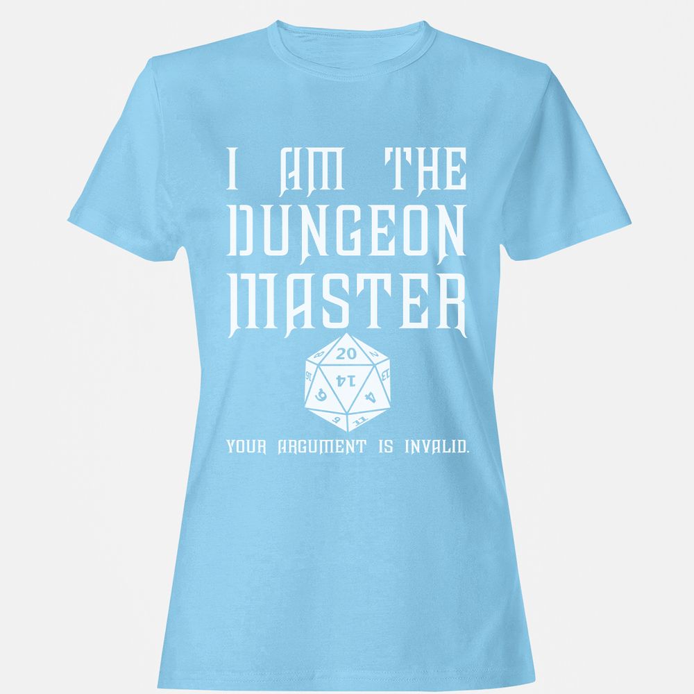 I Am The Dungeon Master - Light Blue - 8