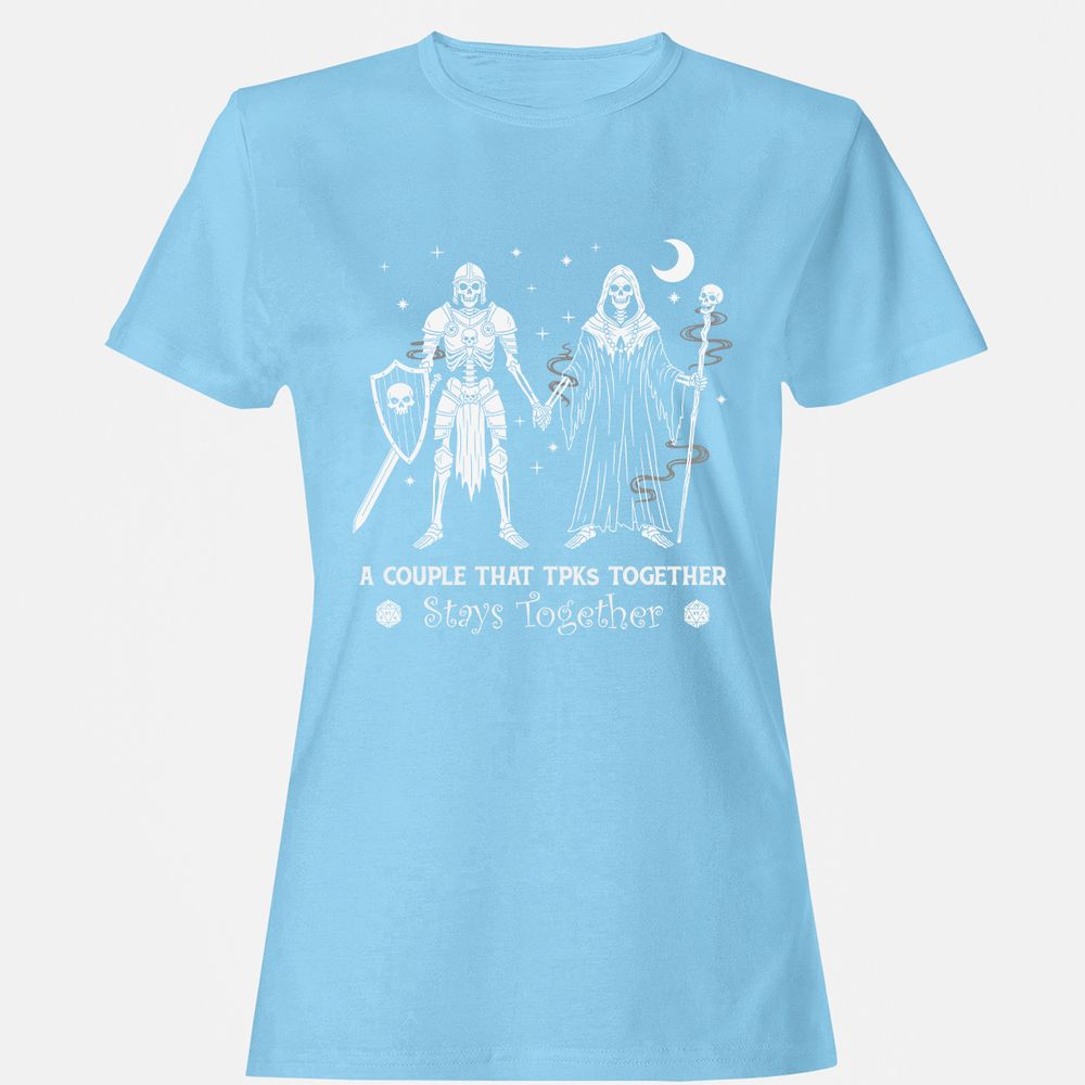 TPK Love – Skeleton Couple - Light Blue - 8