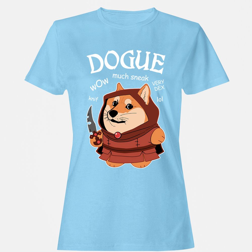 Dogue Class Women's T-Shirt - Light Blue - 8