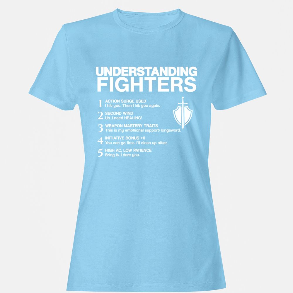 Understanding Fighters - Light Blue - 8