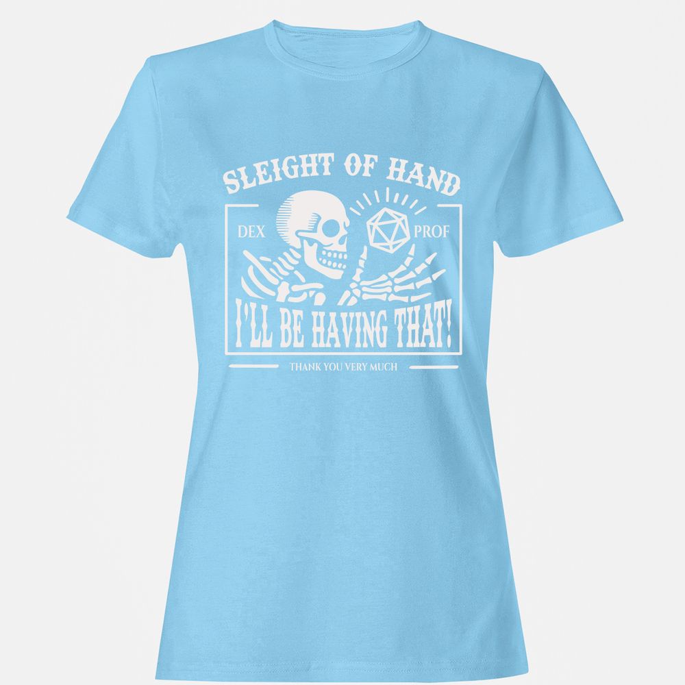 Sleight of Hand – I’ll Be Having That! - Light Blue - 8