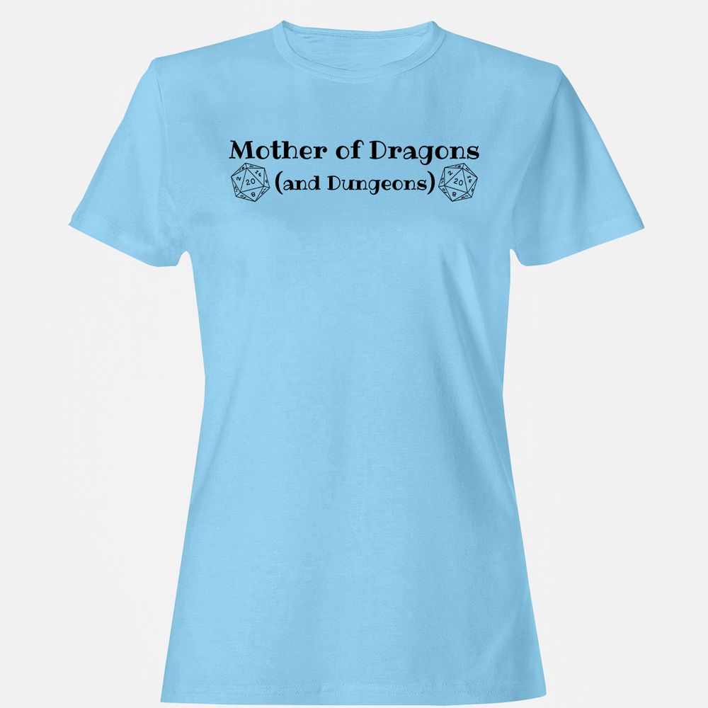 Mother Of Dragons Women's T-Shirt - Light Blue - 8