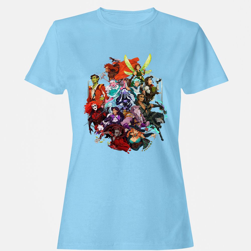 The Chaotic Company – A Fantasy Adventuring Party - Light Blue - 8