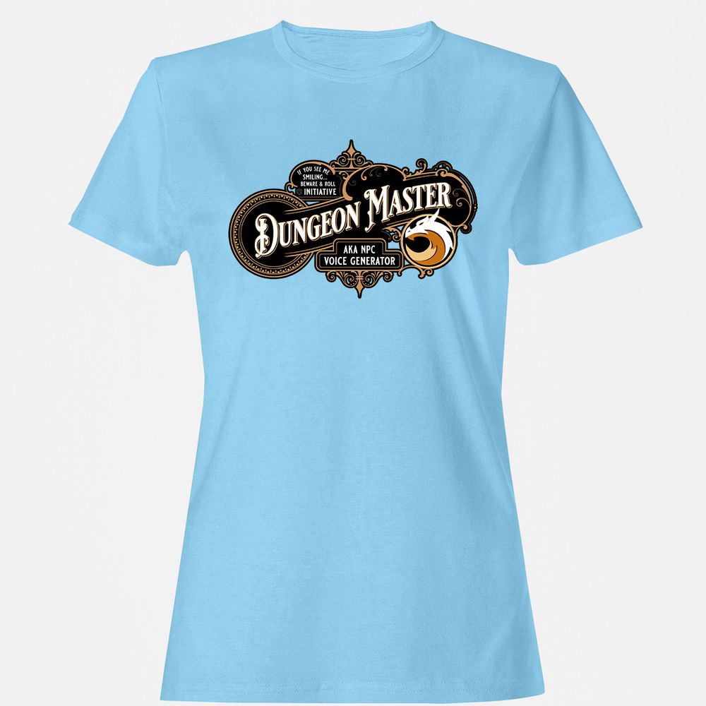 Dungeon Master Women's T-Shirt - Light Blue - 8