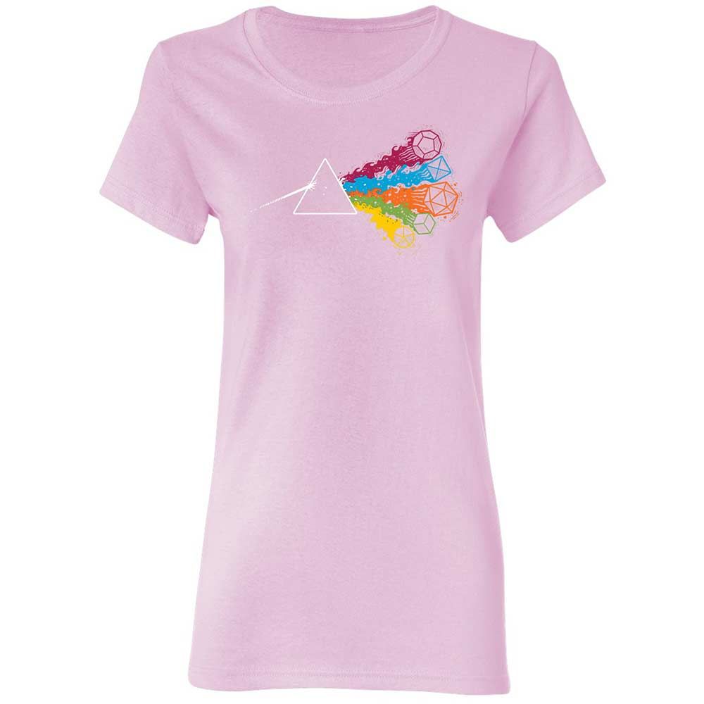 Dark Side Of The Dices Women's T-Shirt - Light Pink - 8
