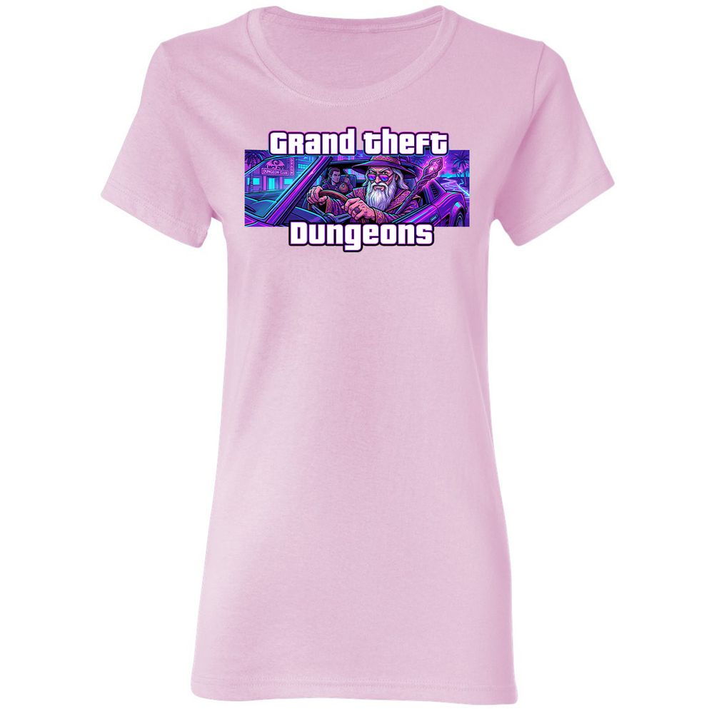 Grand Theft Dungeons Miami - Light Pink - 8