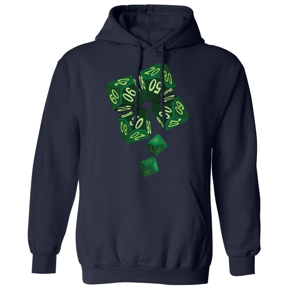 Dice Clover Classic Unisex Hoodie - Navy - 8