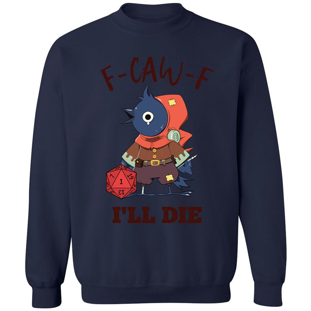 Classic Unisex Sweatshirt - White - Navy - 8